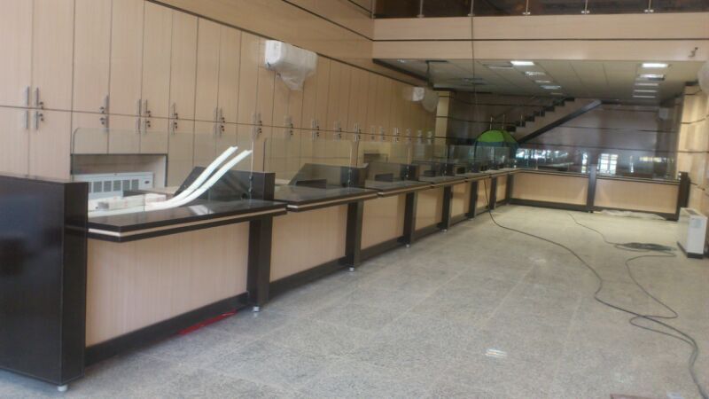 احداث بانک انصار شعبه شهداء خرم آباد و ساختمان اداری - زاویر 