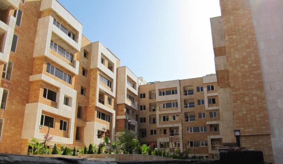 اجرای نازک کاری و نما سازی مجتمع 90 واحدی مسکونی پردیسان شمالی - واقع در شهرک غرب تهران ( زاویر )